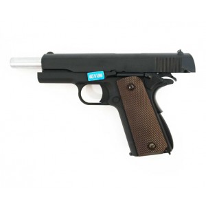 Страйкбольный пистолет WE COLT M1911А1, металл, Gen 2 CO2 WE-E017C-BK